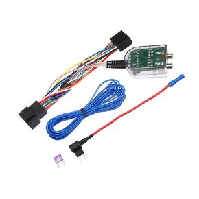 Car Add an Amp Amplifier Adapter Interface to Radio System for Chevrolet Silverado 2007-2013 with Blue Extension Wire Fuse Automotive Parts