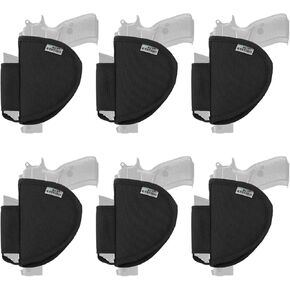 NEXT STATION Universal Pistol Holster with Magazine Pouch ,Gun Safe Pistol Holder for Gun Safe Organizer Gun Cabinet Gun Safe Accessories Storage