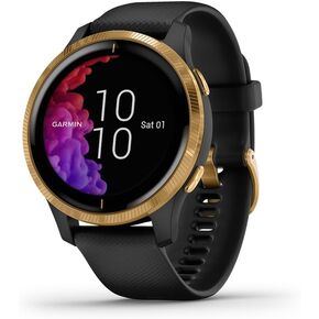 Garmin Venu Sportswatch, Black/Gold REFURB