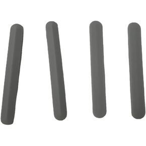 4pcs /Set Bottom Base Rubber Feet Strips Replcement for HP Pavilion 15-bs 15t-bs 15-bw 15-BR 15T-BR 15q-bu 250 G6 255 G6 Series (Black)