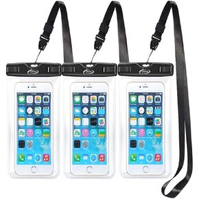 AiRunTech Waterproof Phone Pouch, Waterproof Cell Phone Dry Bag Compatible for iPhone 14 13 12 Pro Max Plus Cellphone Up to 7.0'' Large Waterproof Phone Case -3Pack REGULAR SETS