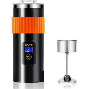 Coffee machine mini coffee maker,percolator,espresso cooker electric,incorporated microcontrollers for better tastey, single cup cafetera,one cup coffee brewer,free of aluminum,110V AC
