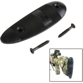 Gun Recoil Pad Rifle Shotgun Non-Slip Ribbed Slip Plastic Recoil Pad