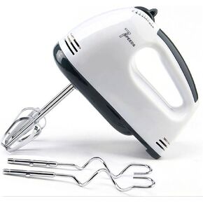Electric Hand Mixer, 7 Speed Egg and Flour Automatic Mixing with Whisk for Cooking of Bread, Cake (1)