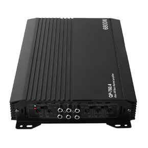 Aluminum Oy 4 Channel Car Stereo Amplifier for High Heat Dissipation, Power Amp to Enhance Car Speakers, Ideal for Car o System.