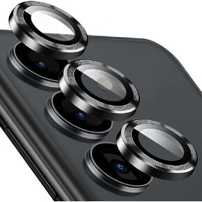 Phone Camera Lens Protector compatible with Samsung Galaxy S25 Ultra [1 Set ], Individual Lens Protectors, Scratch-Resistant Ultra-Thin Tempered Glass with Aluminum Edging, S25Ultra 25Ultra 5G [Case Friendly] (Green, Galaxy S25 Ultra)