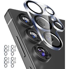 CloudValley [4 Pack Camera Lens Protector for Samsung Galaxy S25 Ultra, 9H Tempered Glass Lens Cover, Anti-Scratch & Case Friendly [Not Affect Flash & Night Shot],Clear