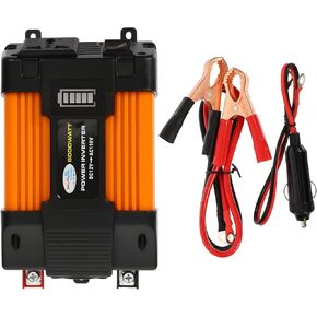 GLEAVI 1 Set Inverter Power Supply Auto Supplies Charger Adapter Auto Accessories Car Plastic