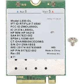 L850 GL IT4210 بطاقة شبكة شبكة ، M.2 4G LTE Multi Band Network Adapter دعم البطاقة الداخلية لـ HP 1040 840 850 430 440 PC PC