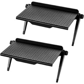 2 park TV Top Shelf apple tv mount Monitor Shelf Screen Storage Shelf floating tv stand Router Shelf Adjustable Mount for Media Box, Game Console, Router TV, Camera Frames Remote 11.8 X 4.7 inch
