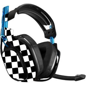 MightySkins Skin Compatible with Astro A50 3rd Generation Gaming Headset - Check Protective, Durable, and Unique Vinyl Decal wrap Cover Easy to Apply, Remove, and Change Styles Made in The USA