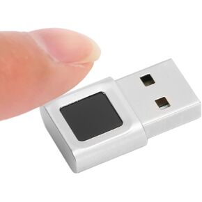 USB Fingerprint Reader, USB Fingerprint Reader 360 Degrees Touch Fast Matching High Sensitivity Hello Fingerprint Reader for Win Laptop Computer