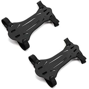 Minelife 2 Pack Archery Arm Guard Forearm Protector, Adjustable Bow Armguard Arm Protector Rubber for Kids & Youth Shooting Hunting Practice