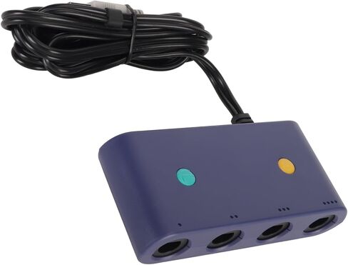 محول للمحول ، 3 في 1 وحدة تحكم محول Wii U و PC ، يدعم أربعة وحدة تحكم ، ودعم ميزات التوربو والاهتزاز مع كابل طوله 150 سم in Saudi Arabia
