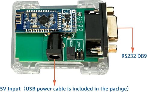 DSD Tech SH-B30-BLE RS232 إلى Bluetooth 5.0 BLE ADAPTER Support IOS Android in Kuwait