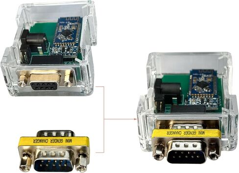 DSD Tech SH-B30-BLE RS232 إلى Bluetooth 5.0 BLE ADAPTER Support IOS Android in Kuwait