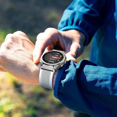 26mm QuickFit Watch Bands متوافقة مع Garmin Enduro 3/Fenix ​​8 Amoled 51mm/Fenix ​​7x Pro/7x/6x Pro/6x/5x Plus/5x/3 Hr ، حزام نايلون الرياضي لـ Tactix 7 AMOLED/Descent Mk3i-51mm/Mk2i/Mk2 /Tactix Delta in Kuwait