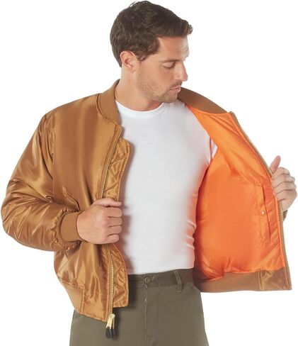 Rothco MA-1 Flight Jacket, L, Sage Green in Saudi Arabia