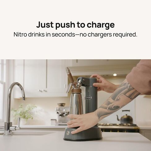 NitroPress® DS - The Ultimate Nitro Drink Machine - No cartridges required in Saudi Arabia