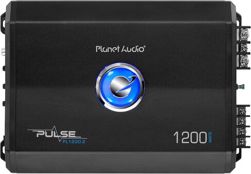 Audio Audio PL1200.2 2 مضخم سيارة قناة - 1200 واط ، المدى الكامل ، الفئة A/B ، 2/8 أوم ، مزود طاقة MOSFET ، BRIDGABLE in Kuwait
