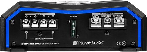 Audio Audio PL1200.2 2 مضخم سيارة قناة - 1200 واط ، المدى الكامل ، الفئة A/B ، 2/8 أوم ، مزود طاقة MOSFET ، BRIDGABLE in Kuwait