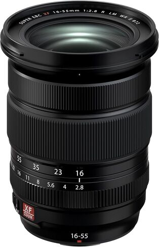 Fujifilm XF 16-55mm f/2.8 R LM WR II حزمة عدسة مع مرشح حماية 72 مم ، مرجعية وملحقات متقدمة | الولايات المتحدة الأمريكية معتمدة مع ضمان Fujifilm | فوجي 16-55mm in Saudi Arabia