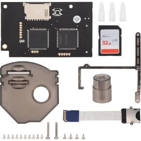 Optical Drive Simulation Board Kit for VA1 (Optical Drive Board + Remote SD Card Installation Kit + 32G Game SD Card), V5.15b, with 2 Heat Sinks.