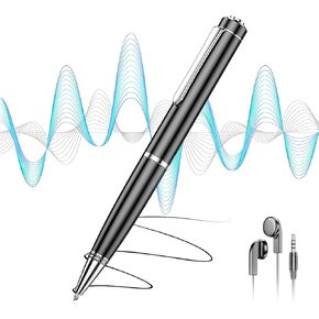 128GB Digital Voice Recorder - Voice Activated Recorder with Playback, Professional Audio Recorder for Lecture/Meeting/Course, Portable Audio Recorder Transfer File to Computer