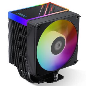 ID-COOLING FROZN A400 ARGB - 123mm Height Air CPU Cooler with ARGB Lighting, 4×Ф6mm Heatpipes, 92x92x25mm PWM Fan, TDP 180W, Intel LGA1700/1851/1200/115X; AMD AM4/AM5