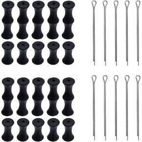 Wealrit 10 Set Archery Finger Savers Bowstring Finger Guards Finger Protector for Hunting Shooting Bowfishing