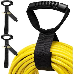 Storage Straps 26 inches 2-Pack, Extension Cord Organizer, Cable Straps for RV Accessories, Workshop and Garage Organizers and Storage 650mm