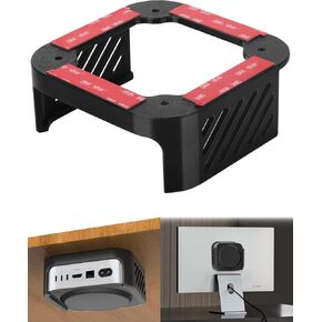 Under Desk Mount for 2024 Mac Mini M4/M4 Pro - 3D Printed Monitor Mount - Wall Mount - Under Desk Stand - Accessories for Mac Mini M4