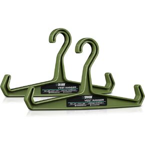 Savior Equipment Multi-Purpose Heavy Duty Hanger 2-Pack, 150 lbs Load Capacity High Impact Plastic for Tactical Vest Scuba Military Police Survival Gear Hanger