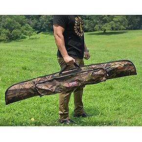Cordura Recurve Bow Bag | Heavy Duty Hunting Long Bow Case | Arrow & Bow Cordura Case | Archery Lightweight Recurve Bow Bag with Pocket (72 Inches)