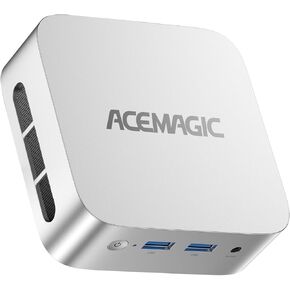ACEMAGIC Vista V1 N97 Mini Pc, 12Th Gen Intel N97 (Beat N150/N95, Up to 3.6Ghz), 16Gb Ddr4 Ram 512Gb Ssd Mini Computers, 4K Dual Display, WiFi/Bt, Vesa Mount, Home/Office Micro Pc