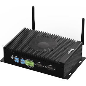 كمبيوتر صغير صناعي Mini ، Mini Computer Core I7-10810U ، RAM 16GB 1TB SSD ، 2 HD+DP Display/WIFI 5/BT4 أوبونتو