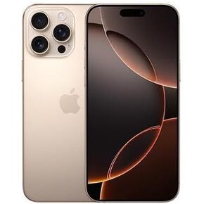 Apple iPhone 16 Pro Max, US Version, 256GB, Desert Titanium - Unlocked (Renewed)