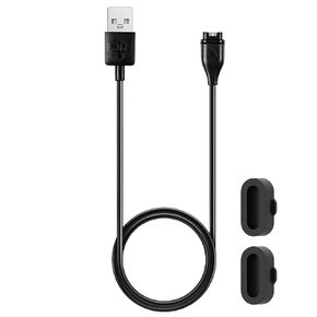 Compatible with Garmin D2 Charlie/Delta Quatix 5/Quatix 5 Sapphire Charger Cable,Replacement Charging Cable USB A 3.3ft/1M,Silicone Charger Port Protector Anti Dust Plug