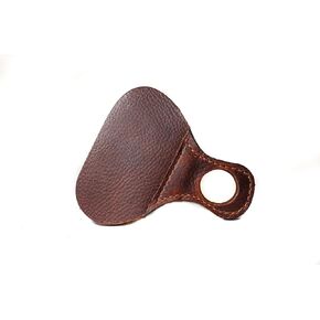 Shatterproof Archery Archery Tab | Small, YES Tab Tab | 3 Under tab | Traditional Finger Tab | Finger Guard | Finger Protector | Chrome Tan Leather