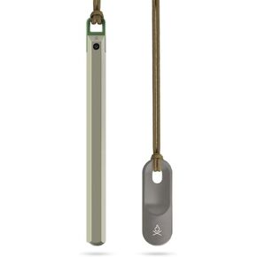 Überleben Hexå PRO Ferro Rod Fire Starter for Survival – Up to 26,000 Strikes, 1/2" Thick Hexagon Fire Steel with Striker and Lanyard – Waterproof Flint and Steel for Camping
