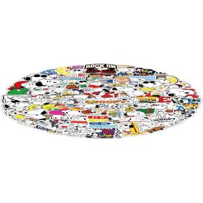 60PCS Cartoon Stickers for Laptop,Water Bottles, Computer,Computer Phone Case Luggage Notebook Skateboard Vinyl Stickers and Decals. (S1)