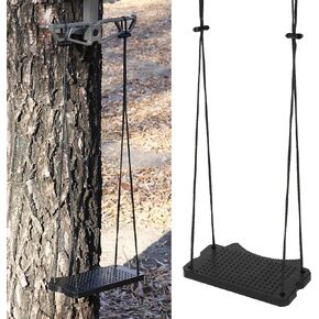 Climbing Stick Aider for Hunting,Lightweight Climbing Aiders Rope Ladder Tree Stand Step,Daisy Chain Single Step Aider,Non-Slip Tree Climbing Sticks,Saddle Hunting Accessories