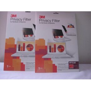 3M(Tm) Laptop/Lcd Privacy Filter, 15.6In. Widescreen, Black