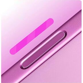 Ultra Thin Camera Control Button Protector Glossy Guard Film For iPhone 16/16 Pro Max / 16 Pro / 16 Plus -4pcs/Pink