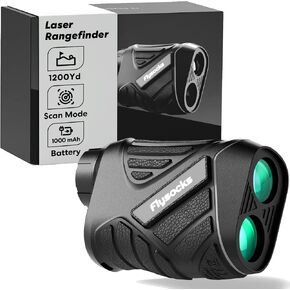 Range Finder for Hunter, 2000Y Hunting Rangefinder with Rechargeable Battery, 7X Zoom Laser Rangefinder, Clear Accurate Range Finder for Shooting/Golf with Slope Mode, Easy to Use