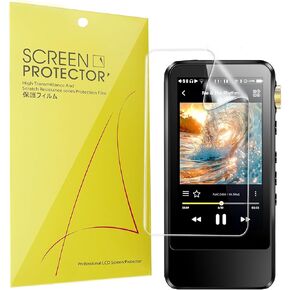 Compatible for HIFI WALKER H20 Pro Screen Protector, [6 Pack] Full Coverage TPU Clear Film Compatible for HIFI WALKER H20 Pro 3.2" MP3 Player (6 Pack)