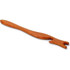 Elanze Designs 258C Toaster Oven Baking Grilling Reddish Brown 12 x 1 Inch Cherry Wood Oven Rack Push/Pull