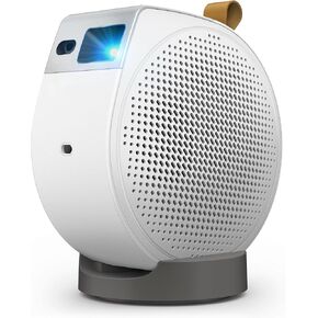 BenQ GV50 | Laser Portable Projector, 500 Lms, Native 1080p, 4K Supported, Ceiling Projection, Tripod Base, Rotating Angle, Google TV, Certified Netflix, WiFi & Bluetooth, Deep Woofer Built in speaker