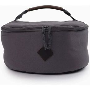 Barebones Padded Utility Storage Bag – 7L Durable Canvas Storage for Camping Gear, Lanterns, Tableware – Zipped Top, Padded Walls, Shoulder Strap, and Multiple Compartments for Travel or Outdoor Use