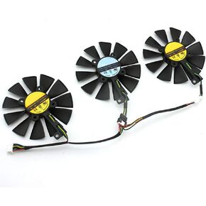 New 87MM FDC10U12S9-C FDC10H12S9-C Cooling Fan Replace for ASUS Strix GTX 1060 OC 1070 1080 GTX 1080Ti RX 480 Graphics Card Fan (ABC)